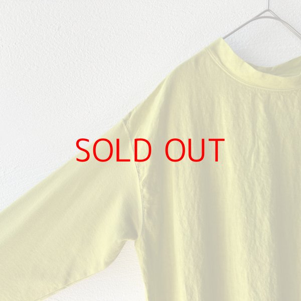 画像3: *sale70%off* grin 40/2天竺×布帛TシャツOP 【レターパックプラス（600円）発送可能】 (3)