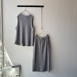 画像8: *sale30%off* NATURAL LAUNDRY クォーターニット ナロースカート (8)