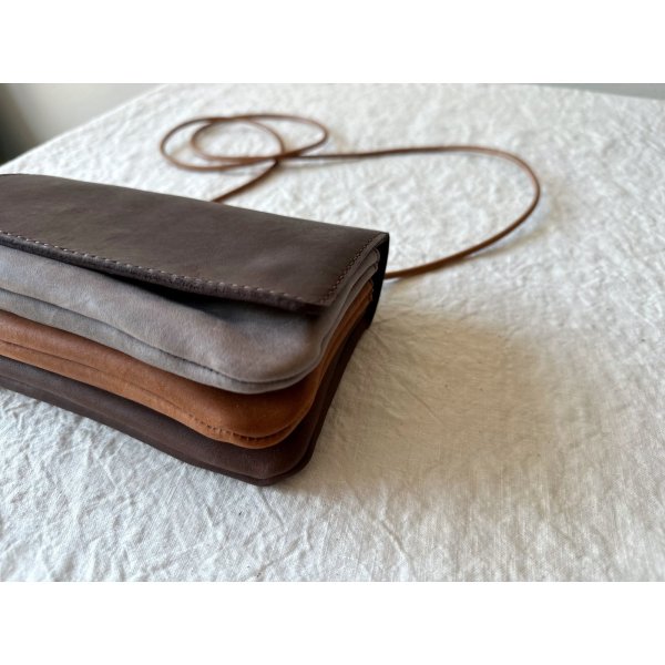 画像12: ＊即納＊ non-fragile　本革ハンバーガーポシェット （本体） (12)