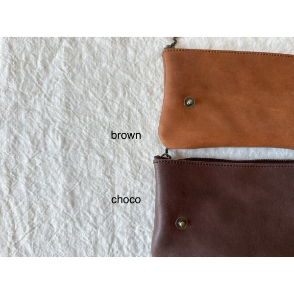 画像4: non-fragile 本革ハンバーガーポシェット用ポーチ  (クリックポスト可) (4)