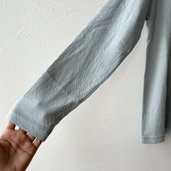 画像12: NATURAL LAUNDRY フェザーニットWガーゼ クルーPO【クリックポスト(185円)発送可能】 (12)