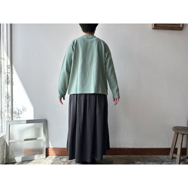 画像11: *sale30%off* NATURAL LAUNDRY ミニ裏毛 モックネックPO【レターパックプラス（600円）発送可能】 (11)