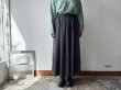 画像3: *sale40%off*  prit サテンダブルストライプ タックスカート (3)
