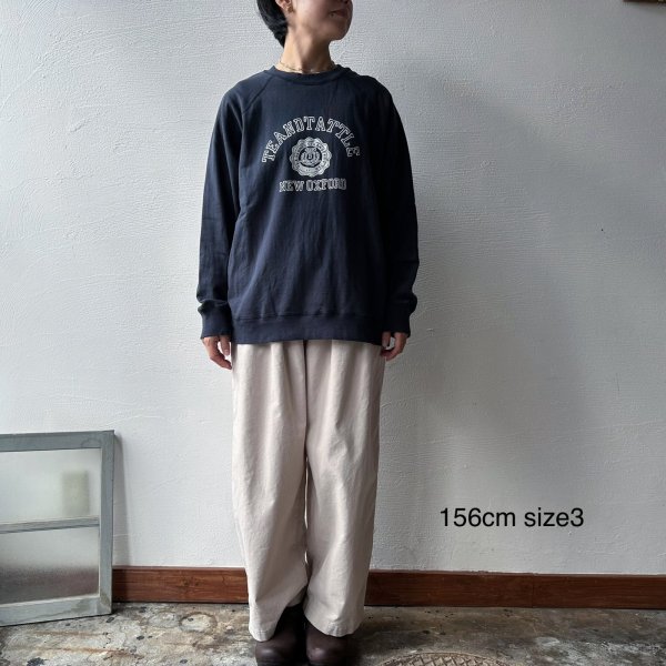 画像4: NATURAL LAUNDRY ミニ裏毛 ラグランPO【レターパックプラス（600円）発送可能】 (4)