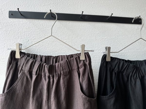 画像10: Luminaes コルトレイクリネン ブーツカットPT  (10)