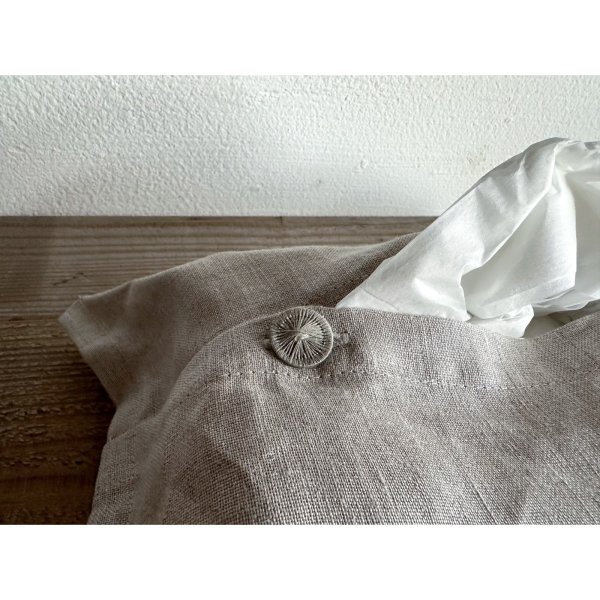 画像3: Lino e Lina ティッシュボックスカバー スレッドボタン【1枚までクリックポスト可】 (3)