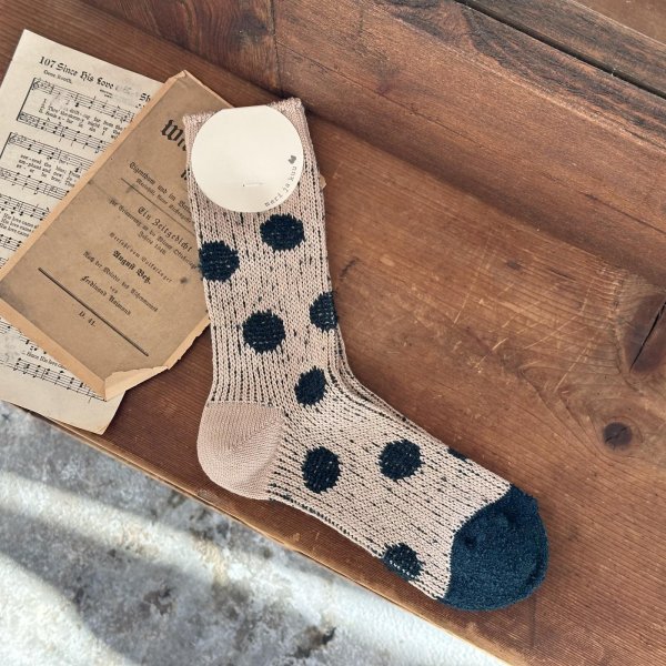 画像5: meri ja kuu(メリヤクー) 色の輪郭（ドット）【３足までクリックポスト(185円) 】 (5)