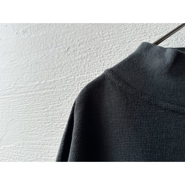 画像12: grin ミニ畦ワッフル モックプルオーバー (12)