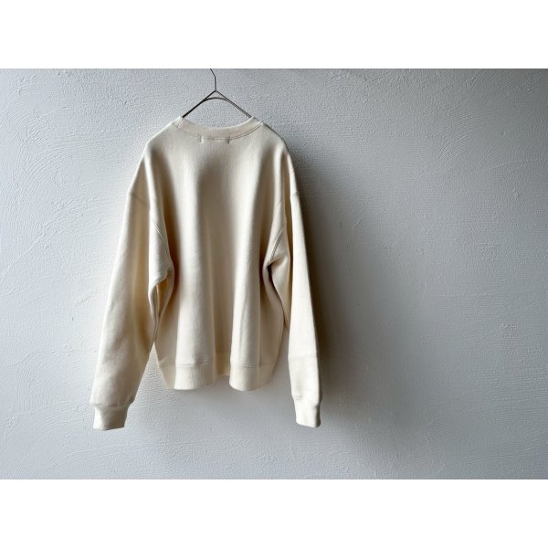 画像5: nouvelles du paradis ふんわり裏毛 ロゴスウェット(OLIVIER) (5)