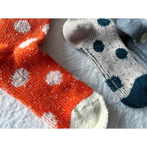 画像3: meri ja kuu(メリヤクー) 色の輪郭（ドット）【３足までクリックポスト(185円) 】 (3)