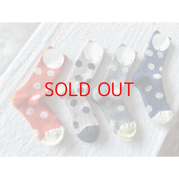 画像2: meri ja kuu(メリヤクー) 色の輪郭（ドット）【３足までクリックポスト(185円) 】 (2)