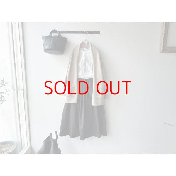 画像7: *sale50%off* prit サテンダブルストライプ タックスカート【レターパックプラス（600円）発送可能】 (7)