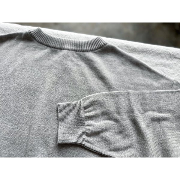 画像4: NARU 綿コーマ14G天竺 2wayニットカーディガン【レターパックプラス(600円)発送可能】 (4)