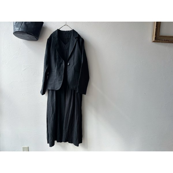 画像10: Luminaes リネンツイル テーラージャケット (10)