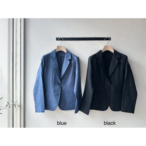 画像18: Luminaes リネンツイル テーラージャケット (18)