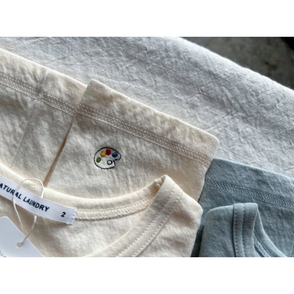 画像5: NATURAL LAUNDRY フェザーニットWガーゼ クルーPO【クリックポスト(185円)発送可能】 (5)