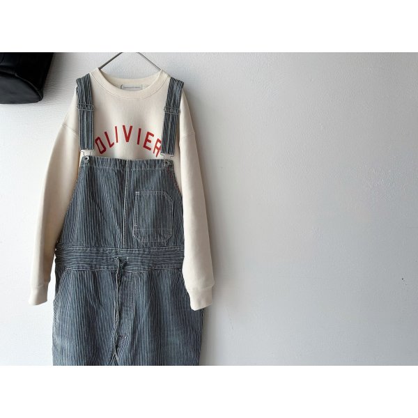 画像6: nouvelles du paradis ふんわり裏毛 ロゴスウェット(OLIVIER) (6)