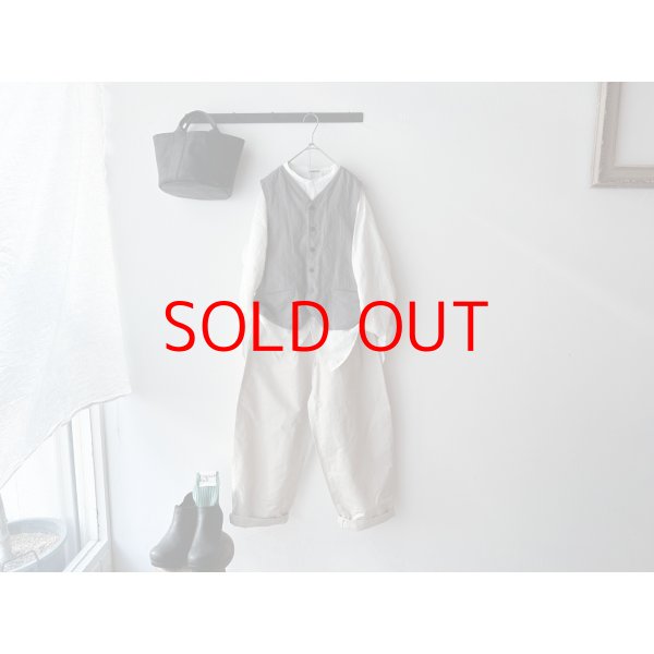 画像5: NATURALLAUNDRY コットンリネンカルゼ ビッグチノPT (5)