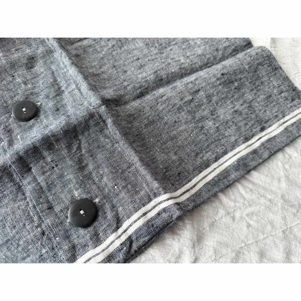 画像3: *sale30%off* Lino e Lina クッションカバー デュオ ブルー【1枚までクリックポスト可】 (3)