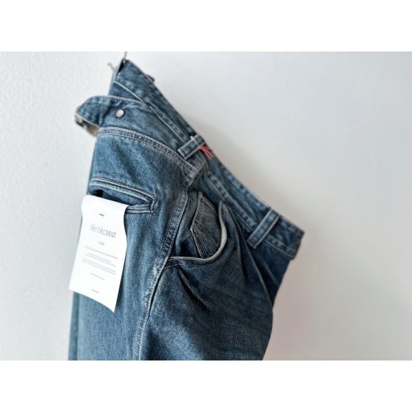 画像8: Véritécoeur 玉縁PKTストレートデニム (8)