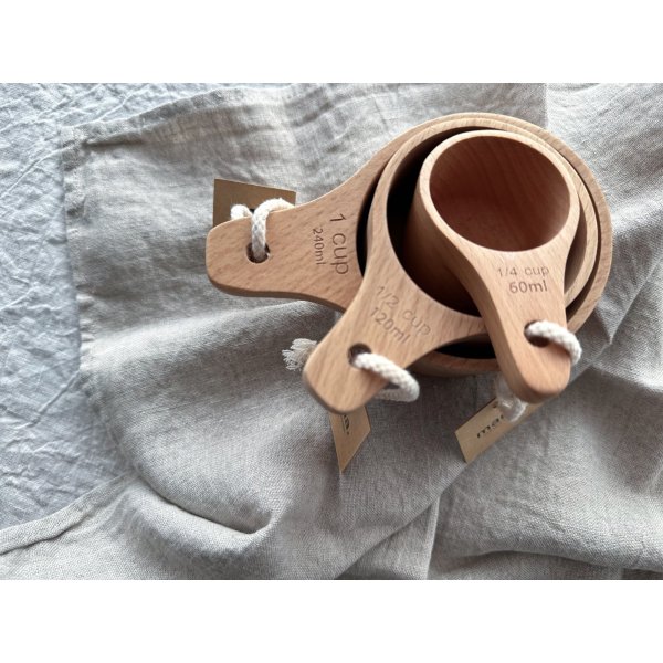 画像2: mana. 天然木の計量スプーン 3サイズ (2)