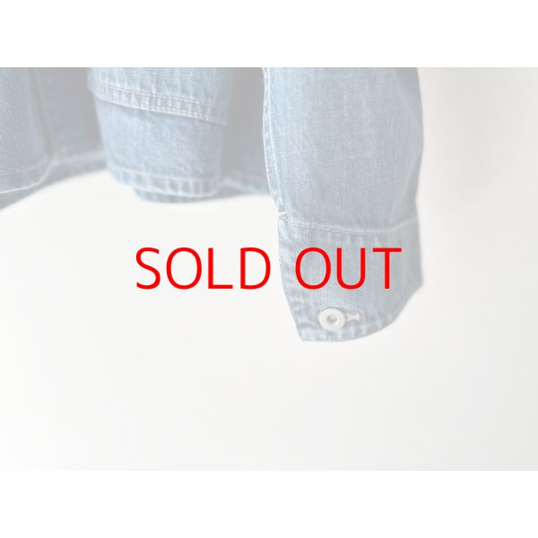 画像8: Véritécoeur ノーカラーデニムカバーオール (8)