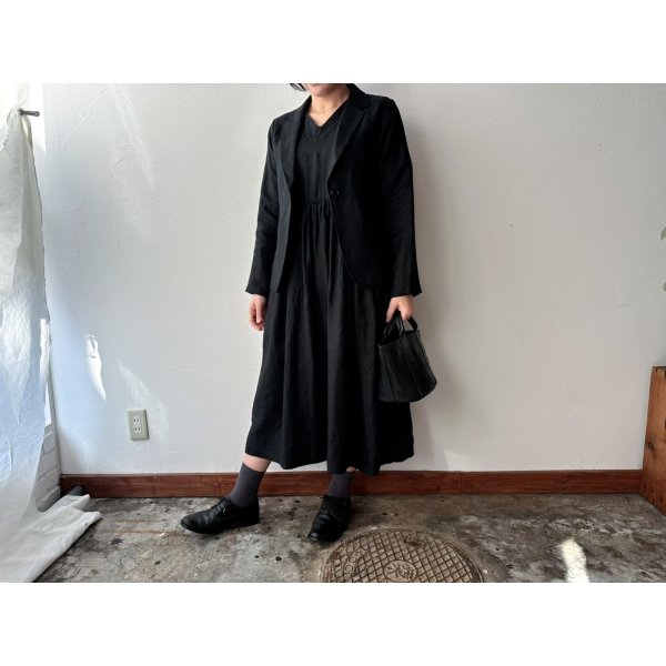 画像4: Luminaes リネンツイル テーラージャケット (4)