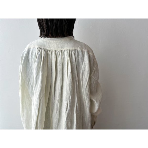 画像10: Veritecoeur リネンドレスシャツ (10)