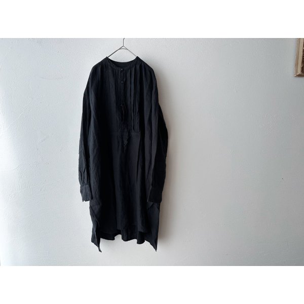 画像12: Veritecoeur リネンドレスシャツ (12)