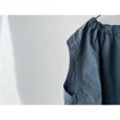 画像11: prit  コットンリネンダンプ ゴムギャザースリーブレスプルオーバー (11)