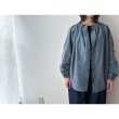 画像8: *sale30%off* prit  コットンリネンダンプ ゴムギャザー2way ブラウス (8)