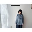 画像6: *sale30%off* prit  コットンリネンダンプ ゴムギャザー2way ブラウス (6)