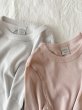 画像4: 【新色入荷】nouvelles du paradis コットンテレコ プチクルー【クリックポスト発送可】 (4)