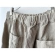 画像11: Luminaes heavy-linen frax dyed ワイドイージーPT （unisex） (11)