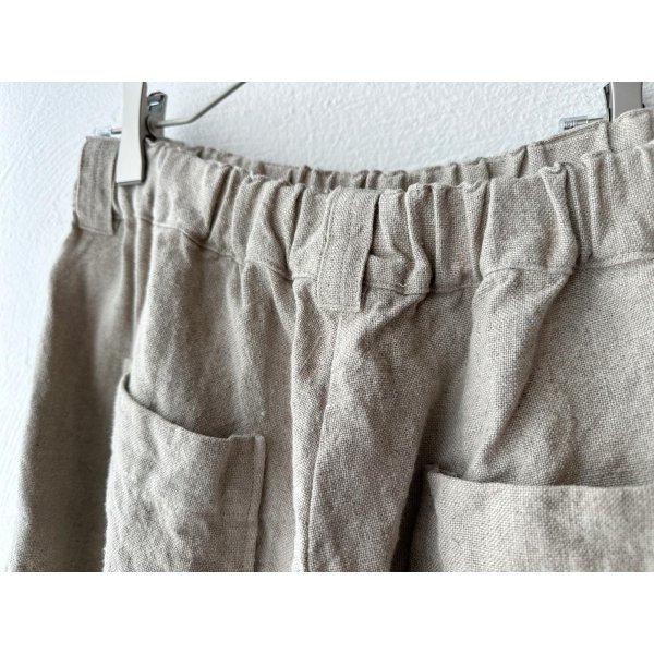 画像11: Luminaes heavy-linen frax dyed ワイドPT (unisex) (11)