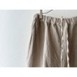 画像9: Luminaes heavy-linen frax dyed ワイドイージーPT （unisex） (9)