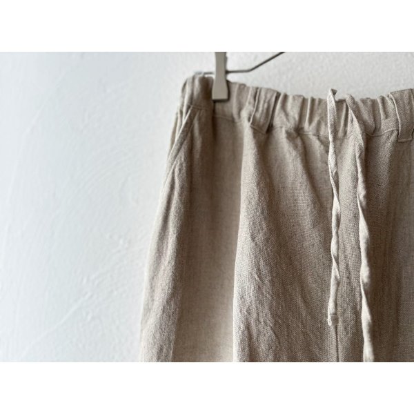 画像9: Luminaes heavy-linen frax dyed ワイドPT (unisex) (9)