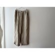 画像7: Luminaes heavy-linen frax dyed ワイドイージーPT （unisex） (7)