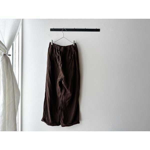 画像15: Luminaes heavy-linen frax dyed ワイドPT (unisex) (15)