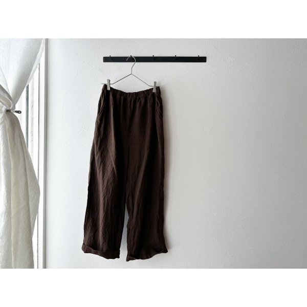 画像16: Luminaes heavy-linen frax dyed サスペンダー対応PT (unisex) (16)