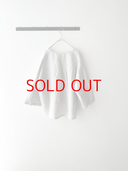 画像15: *sale30%off* prit コットンリネン交織高密度ウェザー 7分袖ボレロ【クリックポスト（185円）発送可能】 (15)