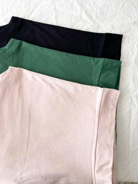 画像9: *sale50%off* grin コットン天竺度詰 脇マチプルオーバー【クリックポスト(185円)発送可能】 (9)