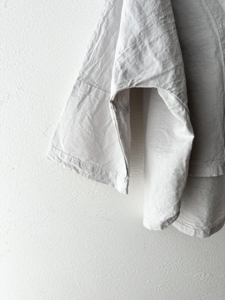 画像14: prit コットンリネン交織高密度ウェザー 7分袖ボレロ【クリックポスト（185円）発送可能】 (14)