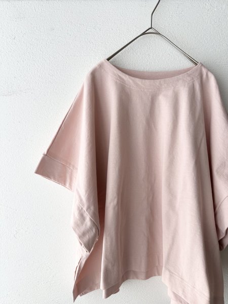 画像4: *sale50%off* grin コットン天竺度詰 脇マチプルオーバー【クリックポスト(185円)発送可能】 (4)