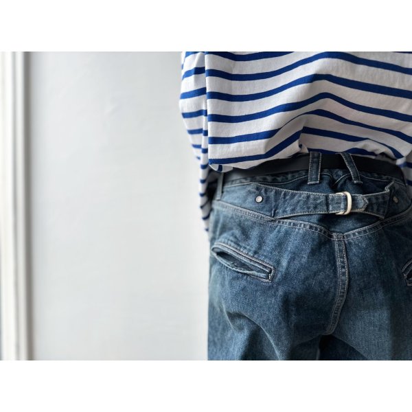 画像3: Véritécoeur 玉縁PKTストレートデニム (3)