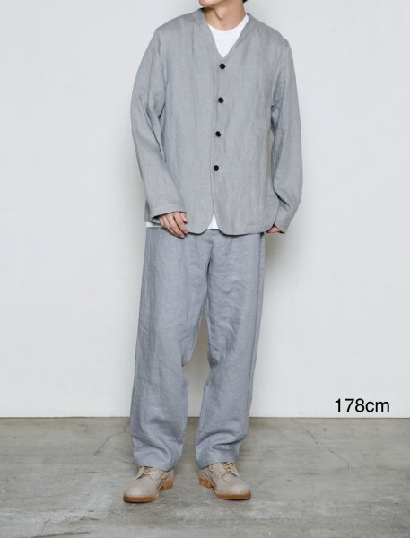 画像7: 【n.VB】Light Linen Twill TAPERED PANTS  (unisex) (7)