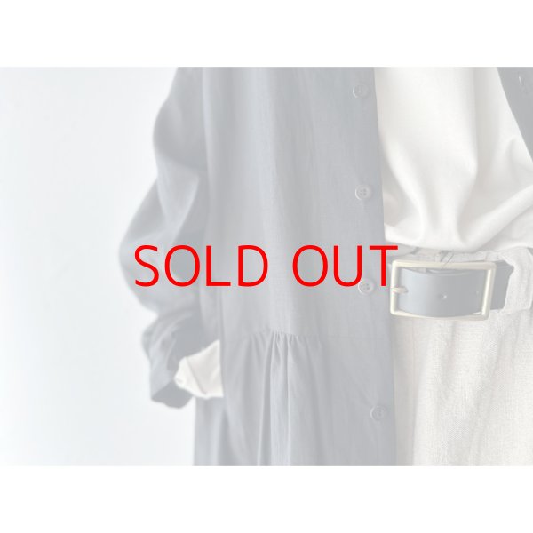 画像3: 【n.VB】KL High Count STAND COLLAR DRESS (3)