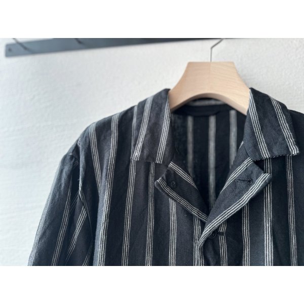 画像4: Vlas Blomme Vintage Multi Stripe ジャケット (unisex) (4)