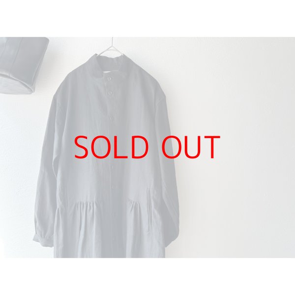 画像6: 【n.VB】KL High Count STAND COLLAR DRESS (6)