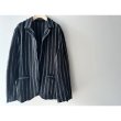 画像7: Vlas Blomme Vintage Multi Stripe ジャケット (unisex) (7)
